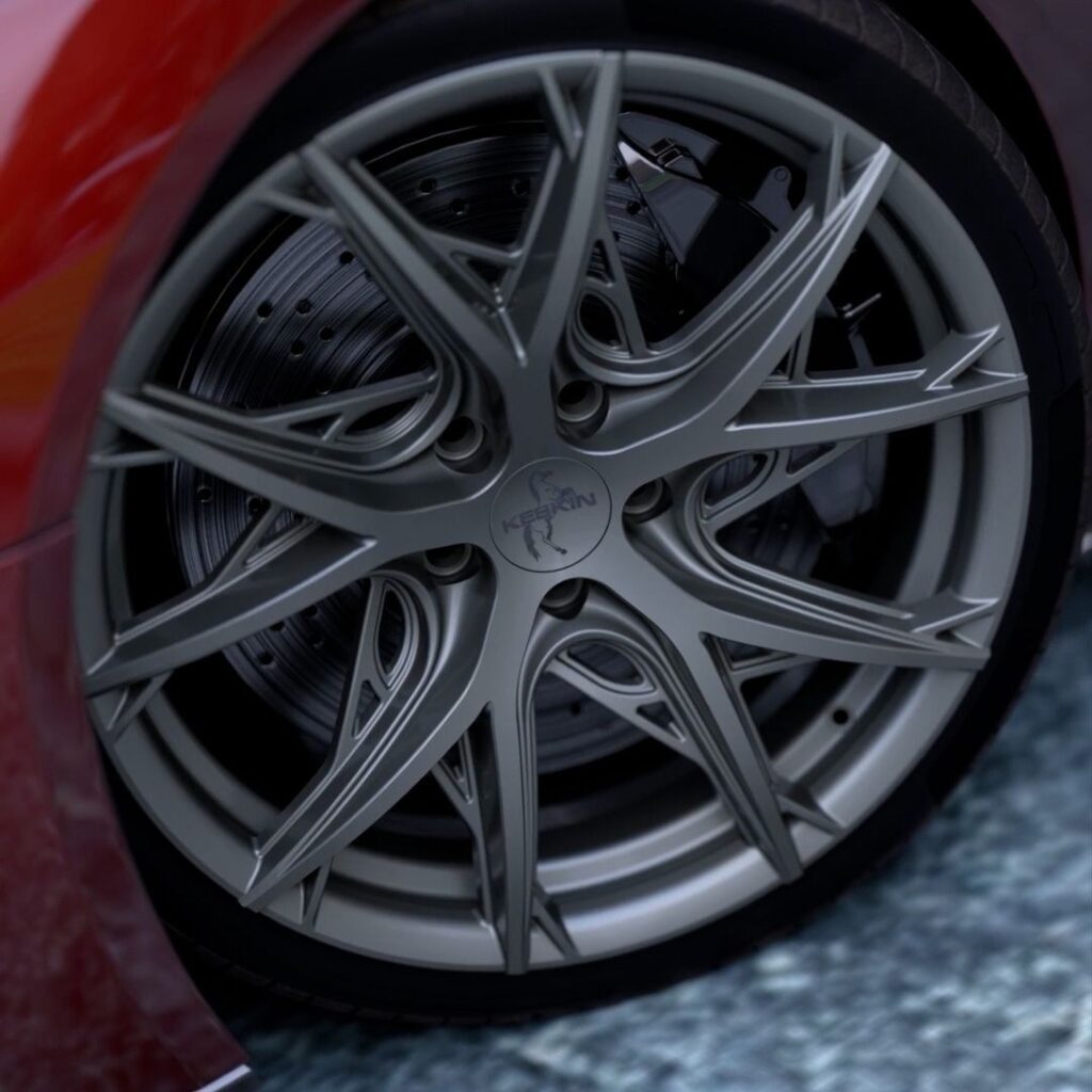 Keskin KT24C white wheels