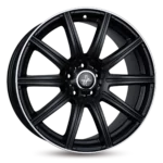 KESKIN_KT16 Matt Black Lip Polish