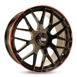 Black Painted Lip Red